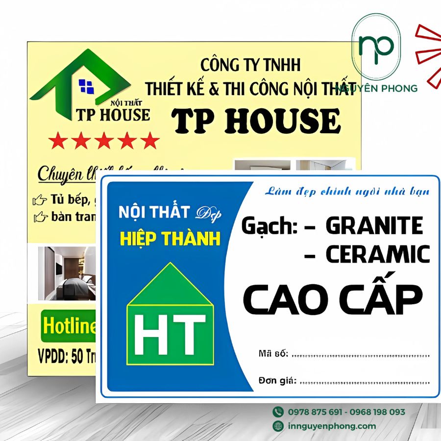 Giải Pháp In Tem Nội Thất Chuyên Nghiệp, Bền Đẹp